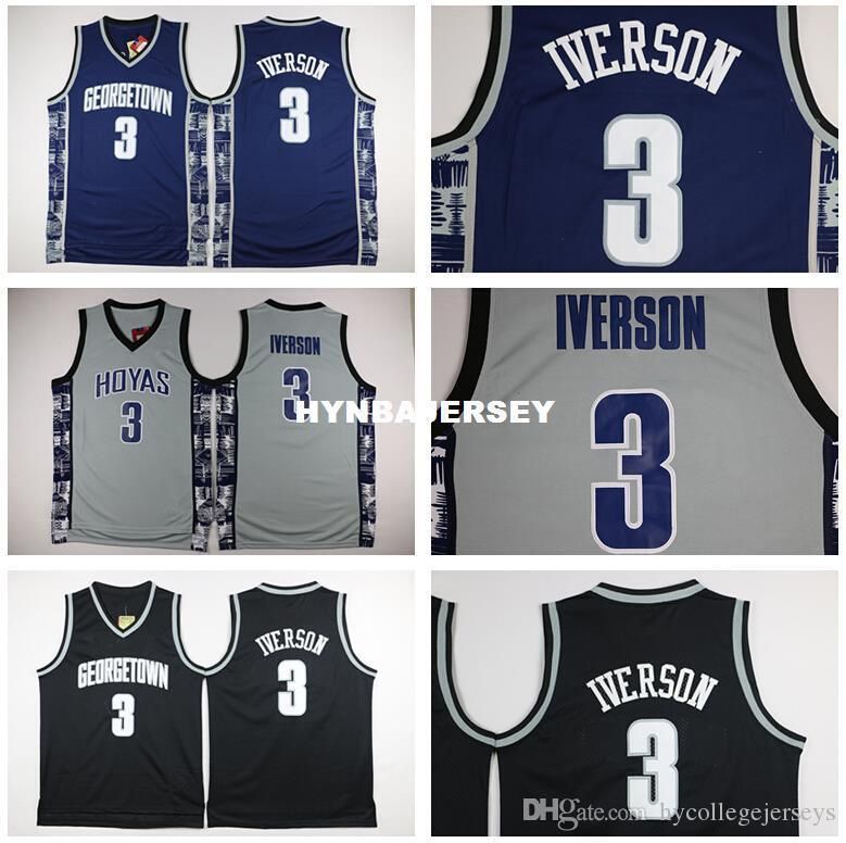 Georgetown Hoyas College 3 AI Jersey