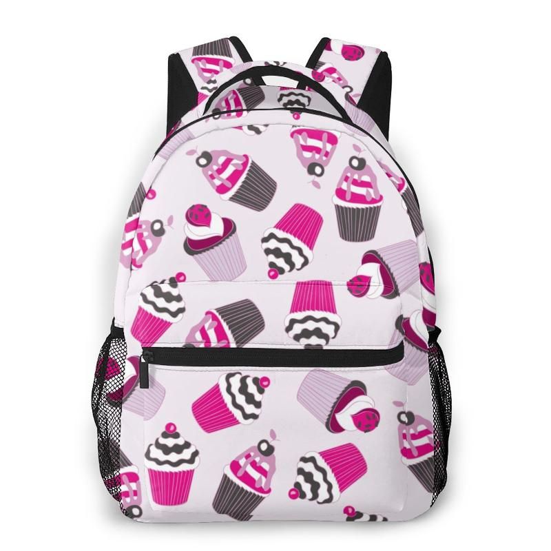 pink camping backpack