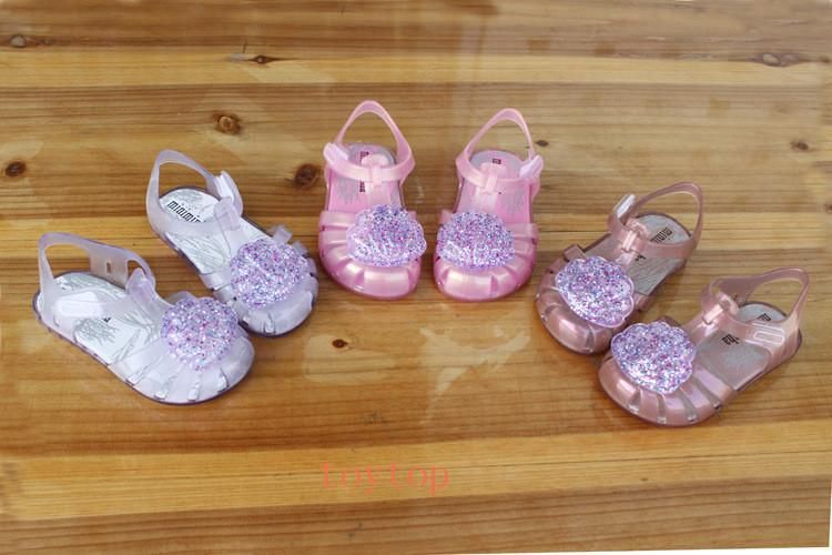 cute glitter sandals