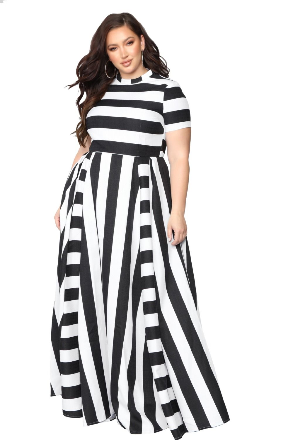 casual dress for plus size ladies