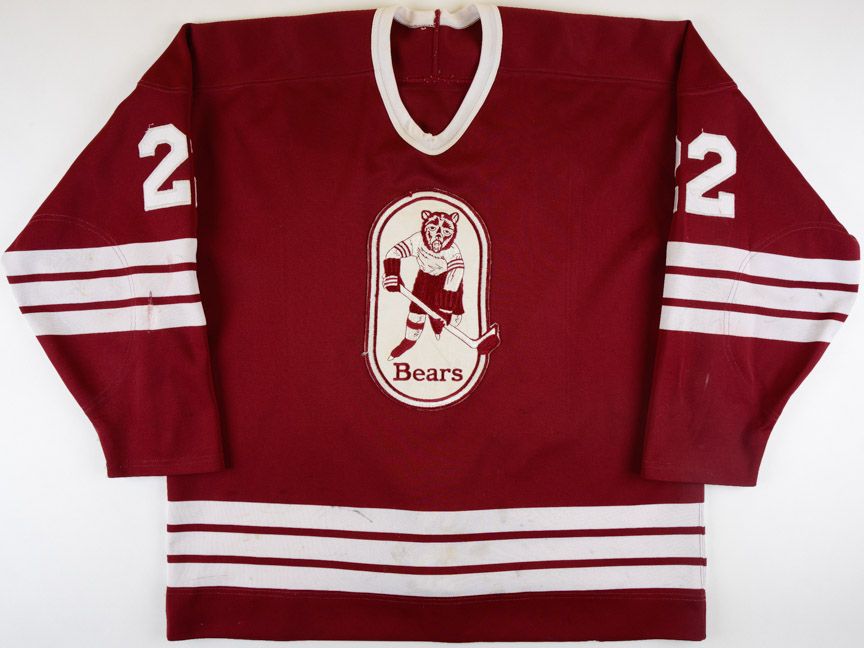 hershey bears game worn jersey