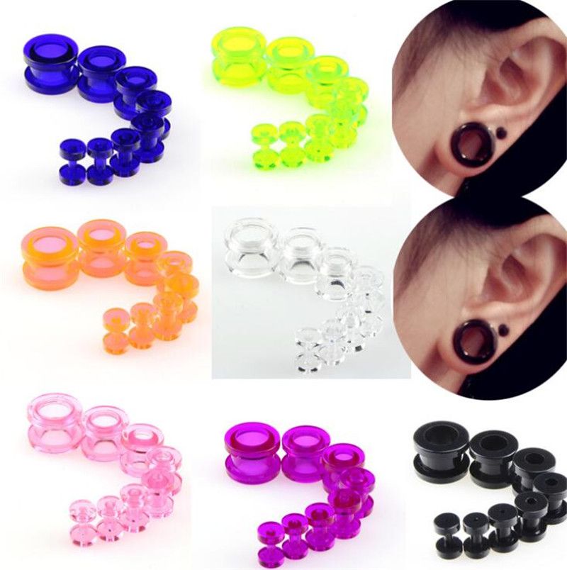 2020 New Wholesale Ear Gauges Soft Silicone Ear Plugs Ear Tunnels Body