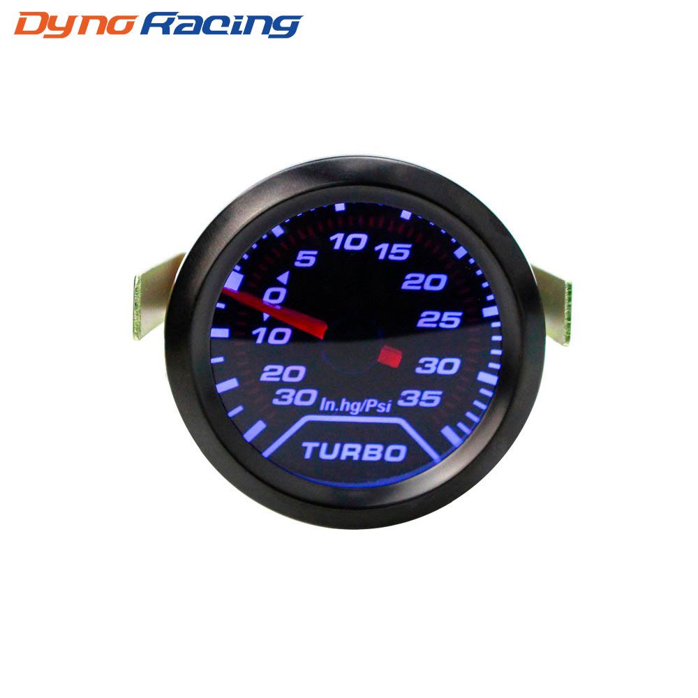 Compre 2 52mm Auto Turbo Boost Gauge Psi Humo Dial Dash Luz Led Azul Interior Metro Del Coche A 25 74 Del Bxracing Es Dhgate Com