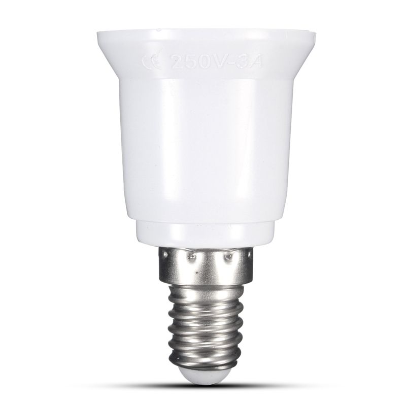 2019 E14 To E27 Lamp Base Holder Converter Light Bulb Socket Adapter Pc Fireproof Material Ac220v From Rdshayuan 5 26 Dhgate Com