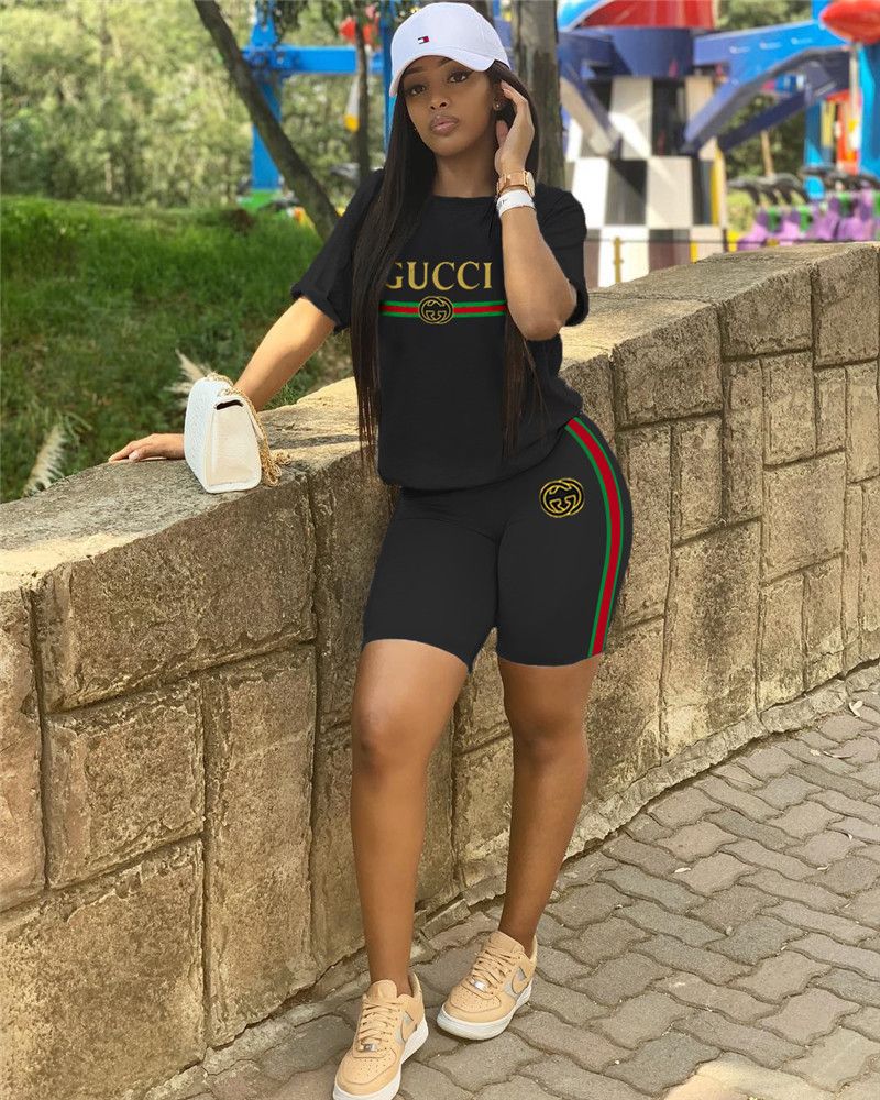 Brand Designer Women Tracksuit T Shirt Shorts Two Piece Set Sports Suit  Tshirt Pant Sportswear Outfits Sweatsuit Summer Clothing S 2XL 638 From  Mara_1, $5.9 | DHgate.Com