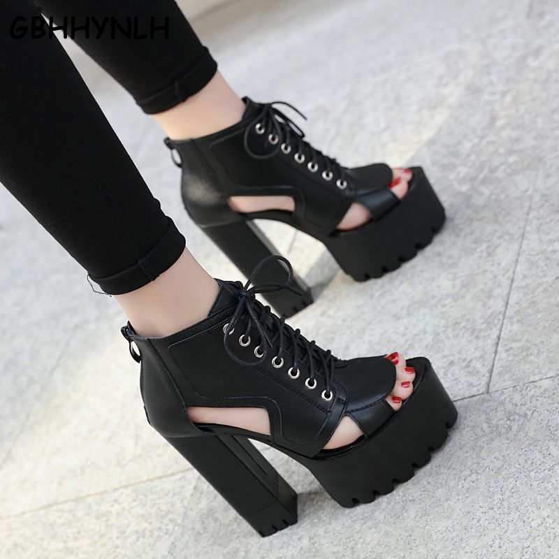 gothic sandals