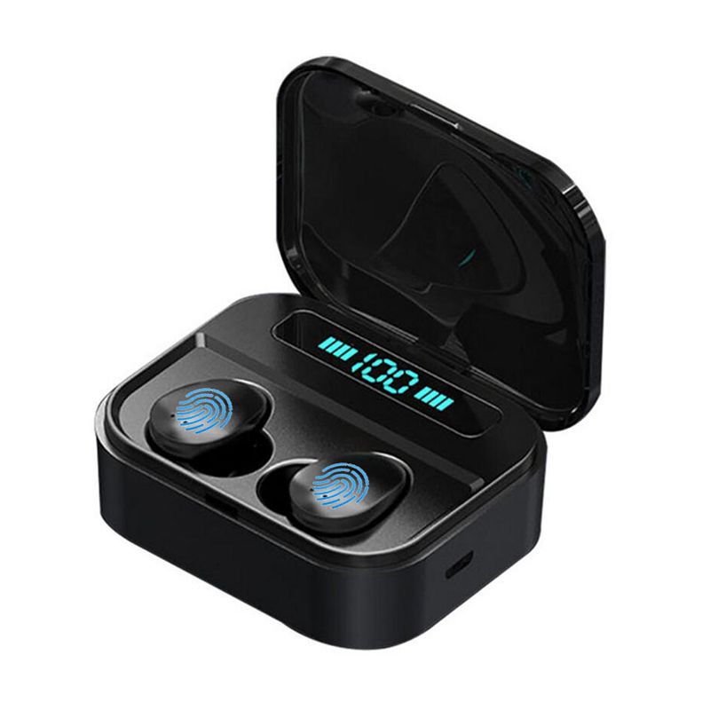 IPX7 Waterproof Touch Bluetooth Earphone Noise Headset Mini In Ear