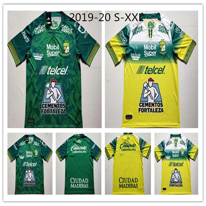 In Stock Dhl Free Shipping New 19 Club Leon F C Soccer Jersey 19 Liga Mx Club Leon Home Football Shirts S 2xl