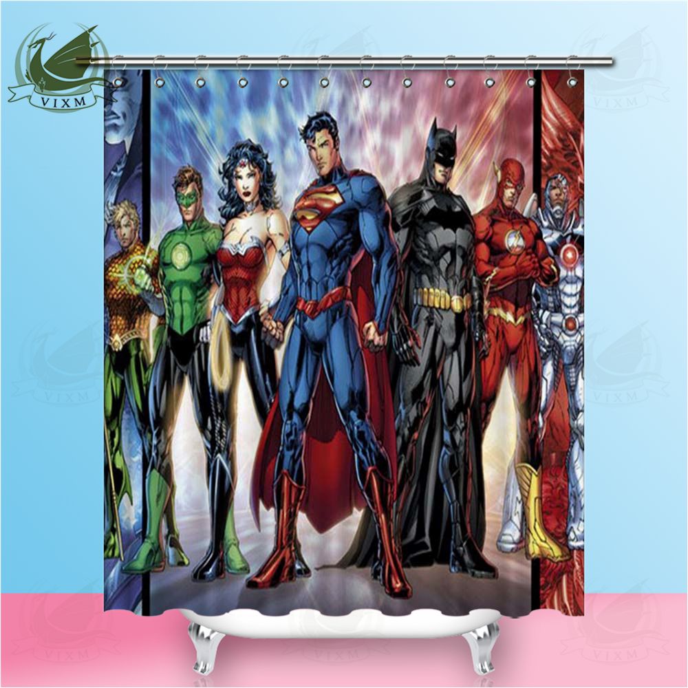 2019 Vixm Superhero Batman American Style Movie Poster Shower