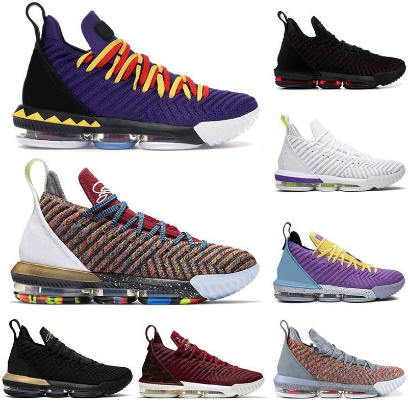 ajuste Niño serie 2019 LBJ lebron james 16 16s zapatos de baloncesto de los hombres 1 Thru 5  Corte