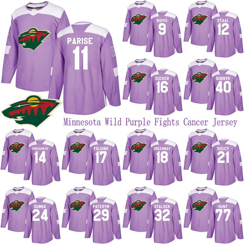 Wild purple jerseys Clearance