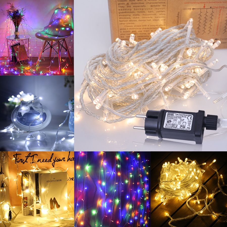 New 10M 20M 30M LED String Fairy Lights With 8 Modes 31V Low Voltage