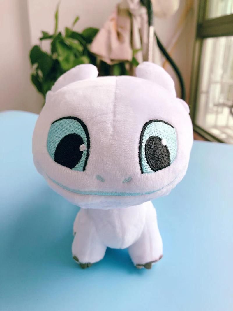 light fury stuffed toy