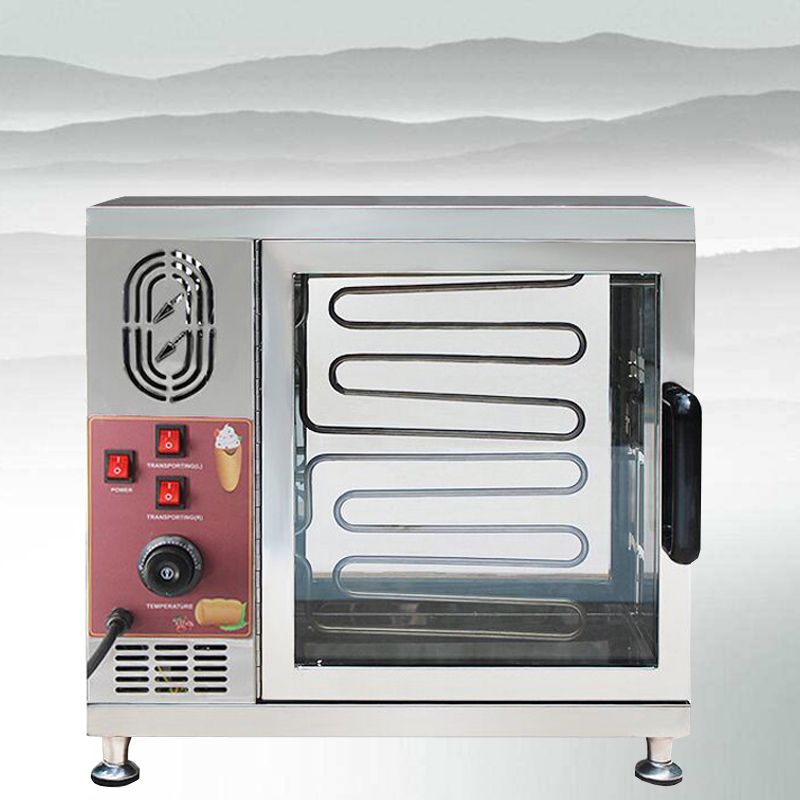 2020 New Electrical Chimney Cone Maker Machine With 16 Baking Rollers