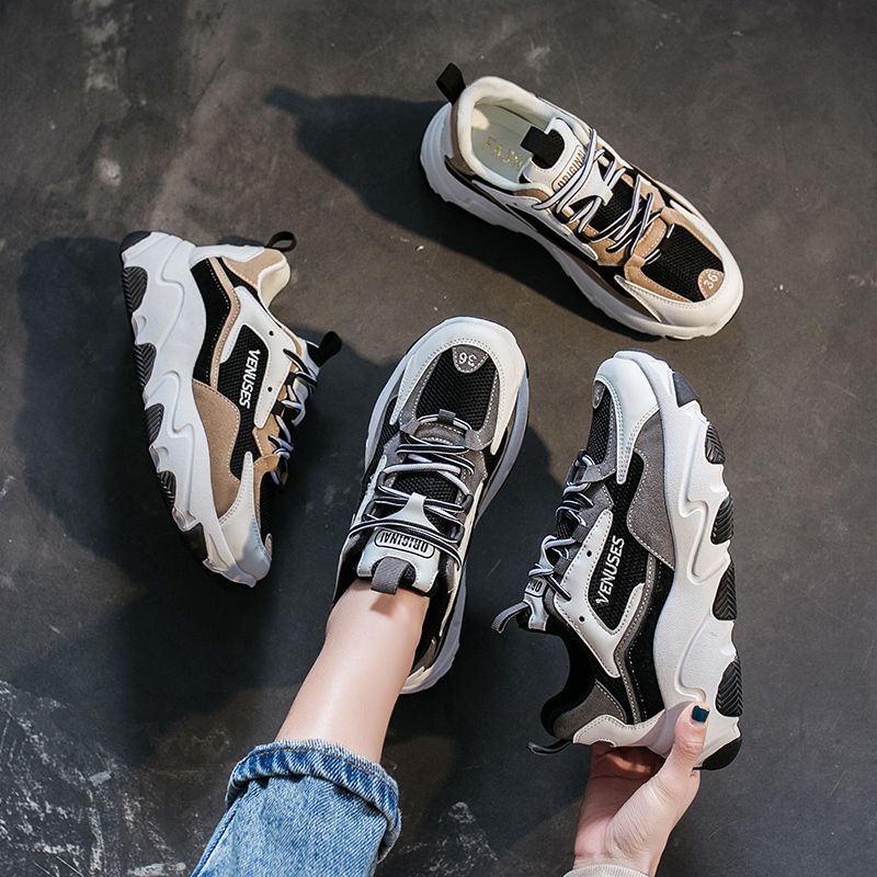 Compre Dad Summer Fashion Bebê Calçados Feminino Clunky Sneakers 50%  Mulheres Malha Robusta Lace Up Shoes Primavera Externas Europeia Calçado  Desportivo Barato | Entrega Rápida E Qualidade | Pt.Dhgate