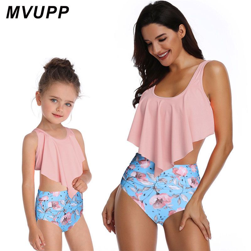 mum and daughter swimwear