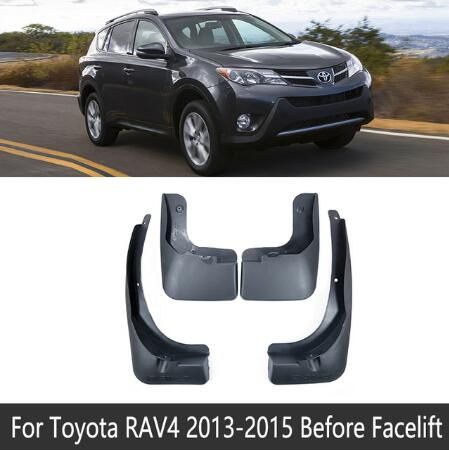 Mudflap For Toyota RAV4 RAV 4 XA40 40 2013~2015 Before Facelift Fender Mud Guard Splash Flaps Mudguards Car Accessories From Yulee1992, $45.23 |