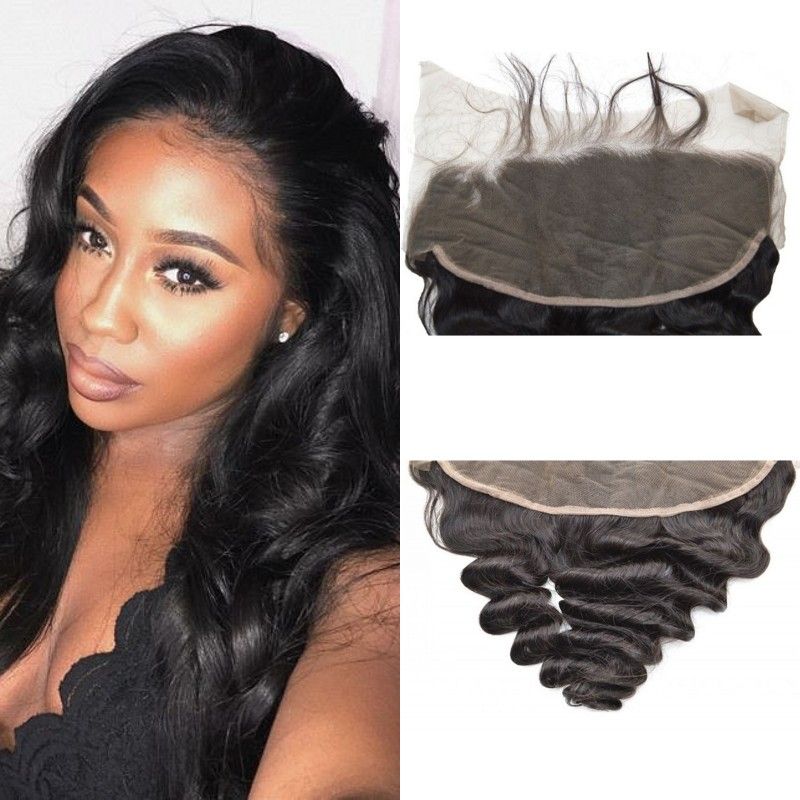 13x6 Lace Frontal Vietnamese Human Virgin Hair Loose Wave Lace