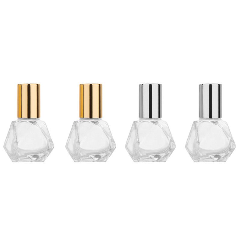 5ml Empty Portable Roller Perfume Bottles Refillable For Essential Oils