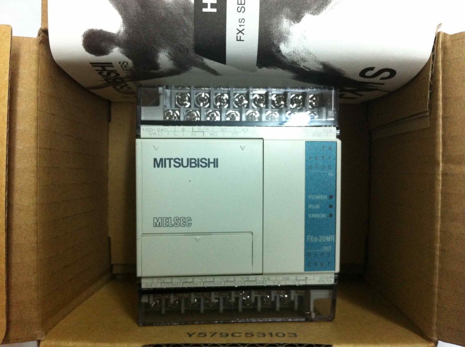 New MITSUBISHI FX1S-20MR-ES//UL FX1S20MRESUL PLC