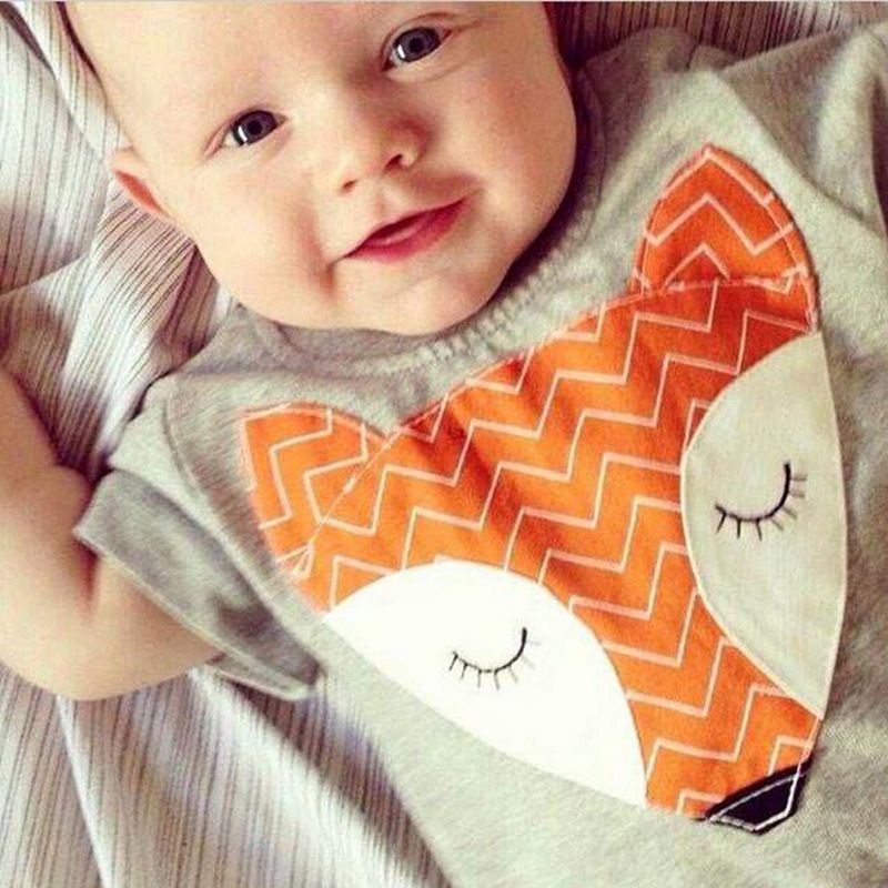 fox jumpsuit baby