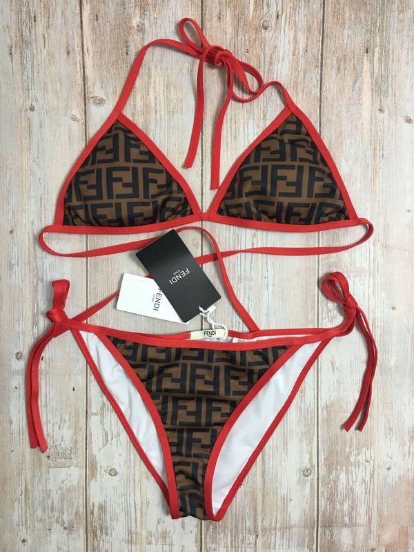 new look red swimsuit