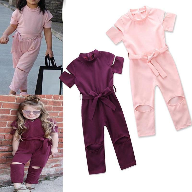 kids purple jumpsuit