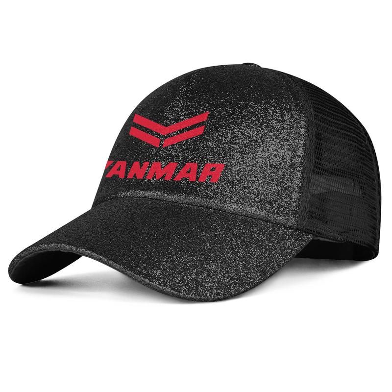 Yanmar Logo Black Womens Mens Hat Cap 