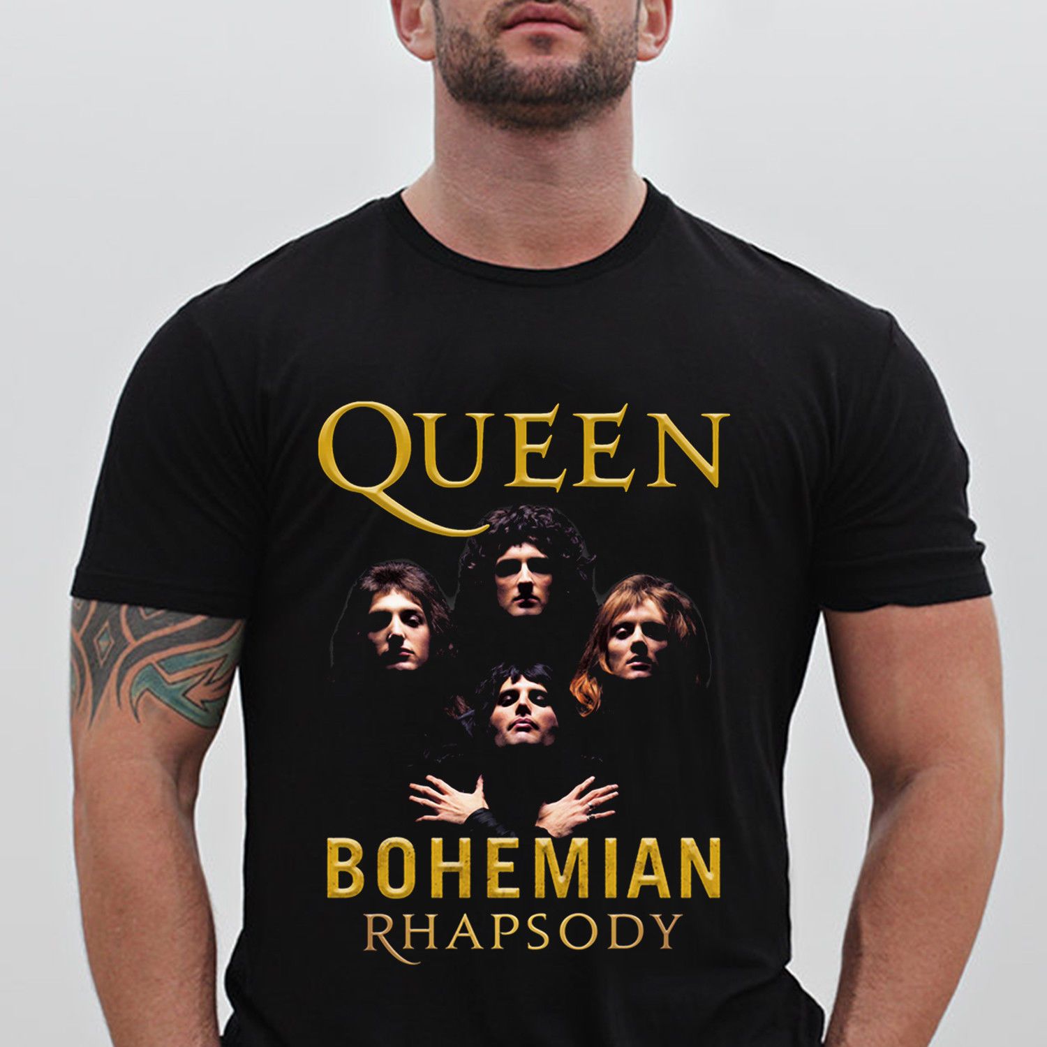 t shirt queen bohemian rhapsody