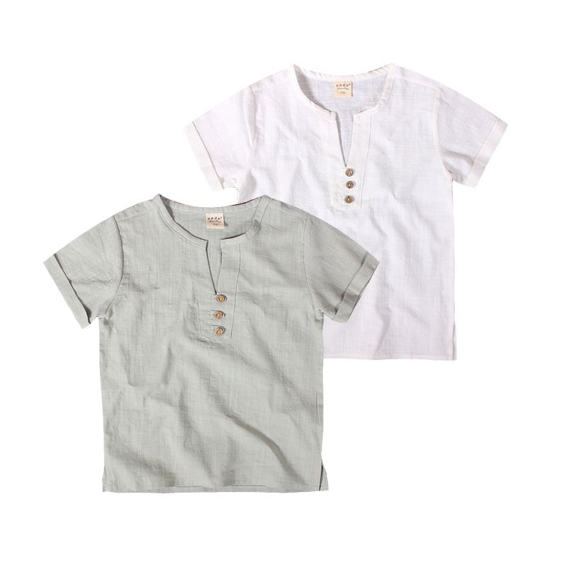 linen baby shirt