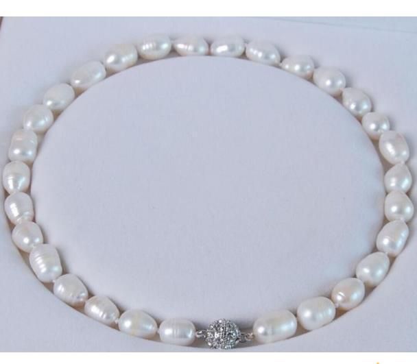 single strands 12-13mm south sea white baroque pearl necklace 18inch