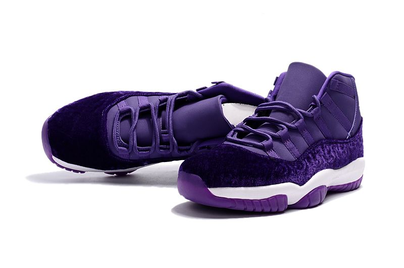 purple and black 11s