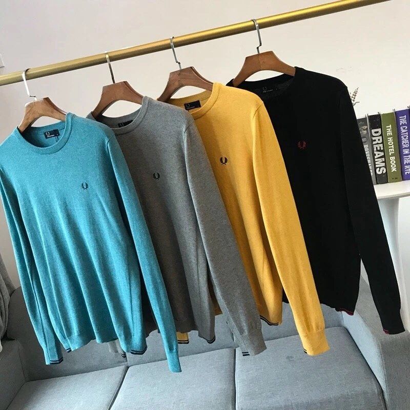 Acquistare Uomini FRED PERRY Casuale Maglione 2019 Autunno E Inverno Nuovo  Classico Pullover Cotone Ricamato Maglione Girocollo Economico | Consegna  Veloce E Qualità | DHgate Italy