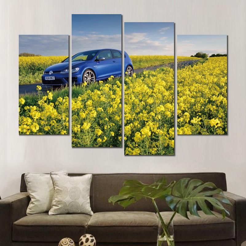 4 Sets Wall Decoration Prints Canvas Piantings Volkswagen Golf For Living Room Decor Us 9 20 - Wall Decor Sets 4 4 Sets Wall Decoration Prints Canvas Piantings Volkswagen Golf For Living Room Decor Us 9 20 - Wall Decor Sets 4