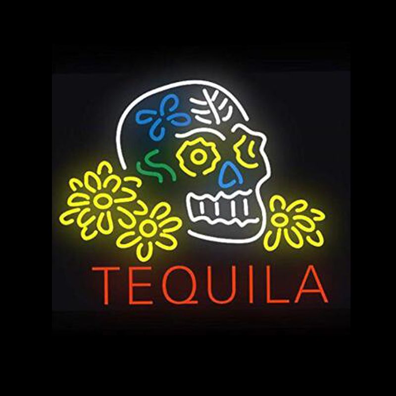 Neon Collectibles Beer and Wine Neon Sign Wall Poster Handmade Real