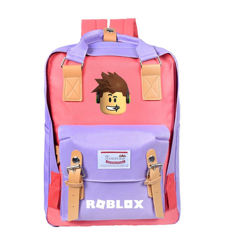 Roblox Game Children School Bag Teenagers Student Schoolbags Women Bagpack Men Backpack Candy Women Canvas Backpack School Bags For Girls Backpacks For School From Potatoo 28 5 Dhgate Com - kids roblox backpack cute school backpack