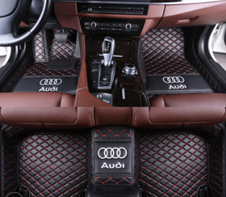 2019 Applicable To Audi A8 A8l 2006 2018 Car Mat Anti Skid Pu Interior Waterproof Leather Floor Mat Environmentally Friendly Non Toxic Mat From