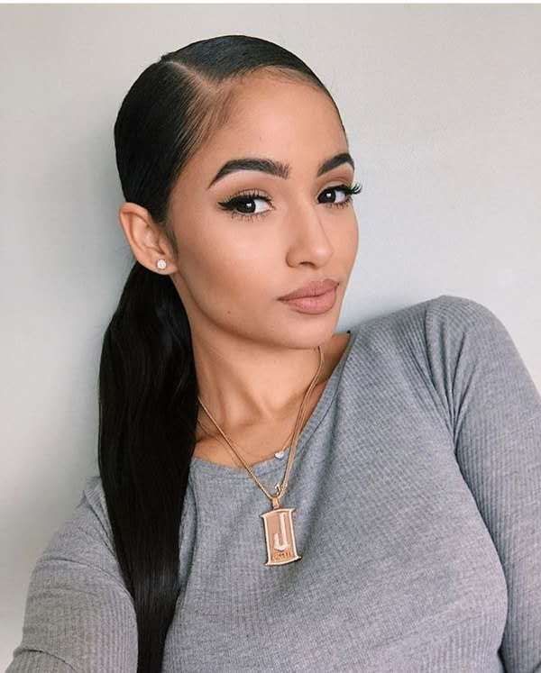Sleek Straight Ponytail Hairpiece Elegant Ponytail Hairstyles For