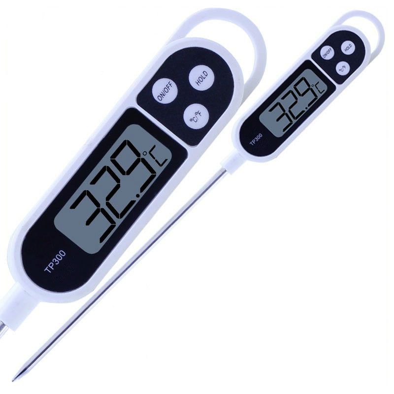 Digital Food Thermometer Kitchen Oven BBQ Cook Meat Milk Water Measure Probe HOT