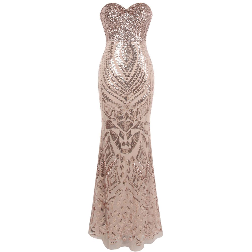 art deco party dress