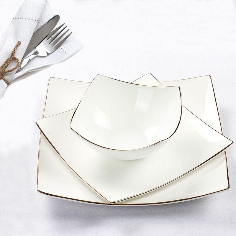 square white dinnerware sets sale