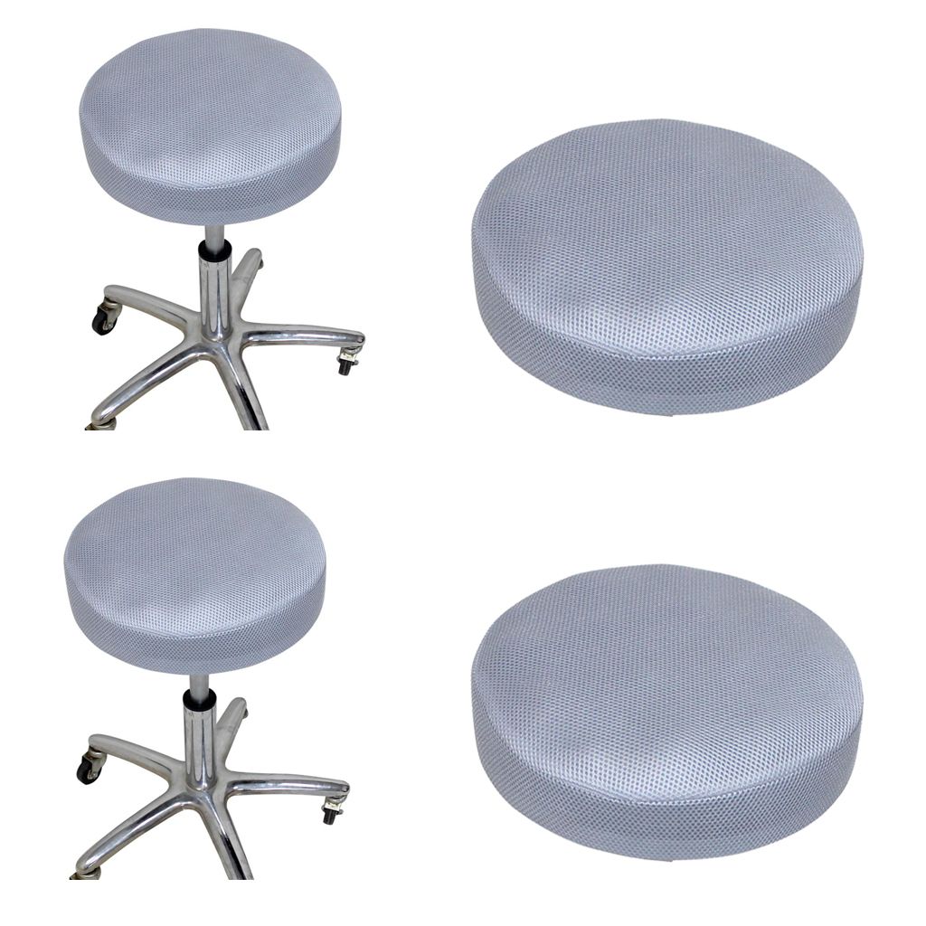 2021 Round Bar Stool Cover Chair Seat Cushion Slipcover Home Office Chair Pad Protector Covers Non Slip 35x10cm From Magideal