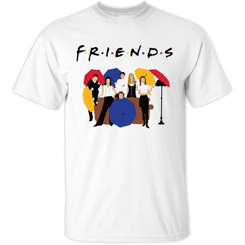 Friends V2, Serie De TV 1994 2004 Camiseta Todas Las Tallas S 5XL Para Hombre Camiseta Oscura Blanco Negro Gris Pantalón Camiseta 15,08 € | DHgate