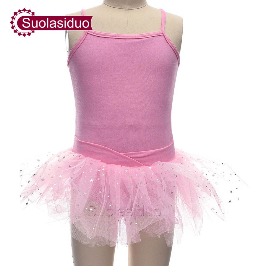 Falda de de ballet rosa para Faldas de ballet para niños Ropa de práctica