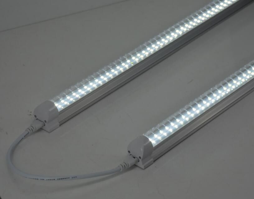 Zweireihige LED-Röhre 6000K 4er Pack