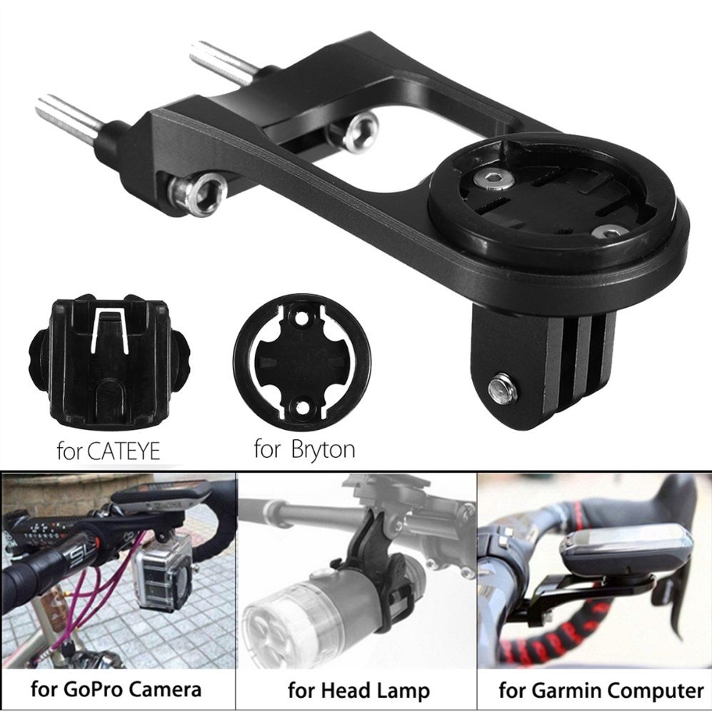 Bike Bicycle Computer Extension Mount Stem Holder Stopwatch Adapter Bracket
