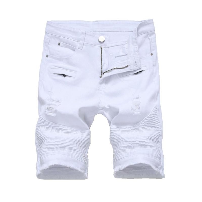 mens denim shorts knee length