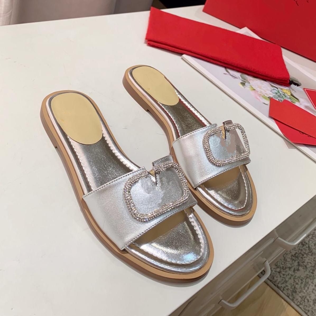 silver designer sandals