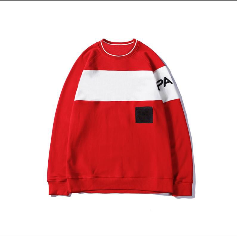 red designer sweater
