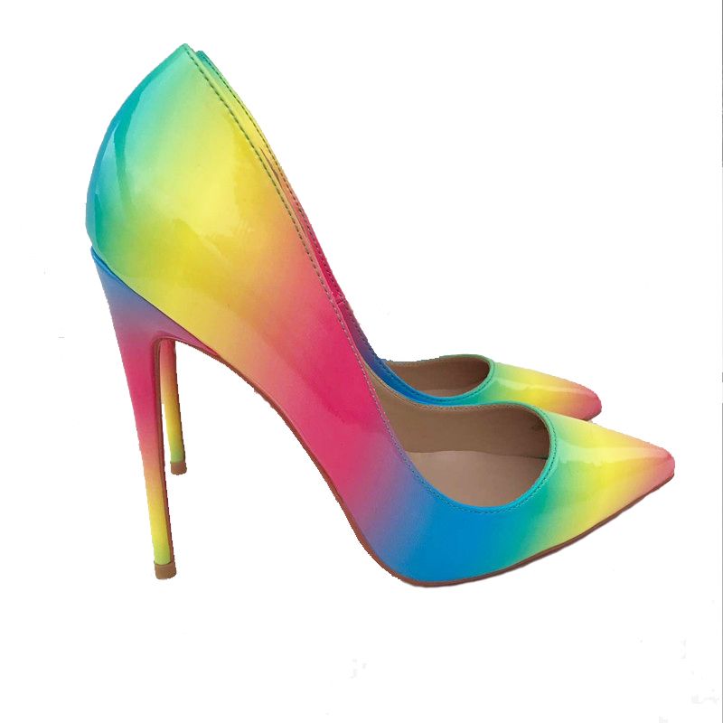 Negro Charol 18 cm Pleaser SKY-309 Zapatos Tacón Aguja Plataforma